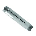 Westbrass 1/2" x 4" IPS pipe nipple in Polished Chrome D12104-26
